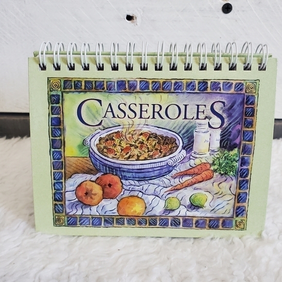 3 Mini Spiral Hardcover Recipe Cookbooks Casseroles Cookies Bars 5 Ingredients - Picture 3 of 16